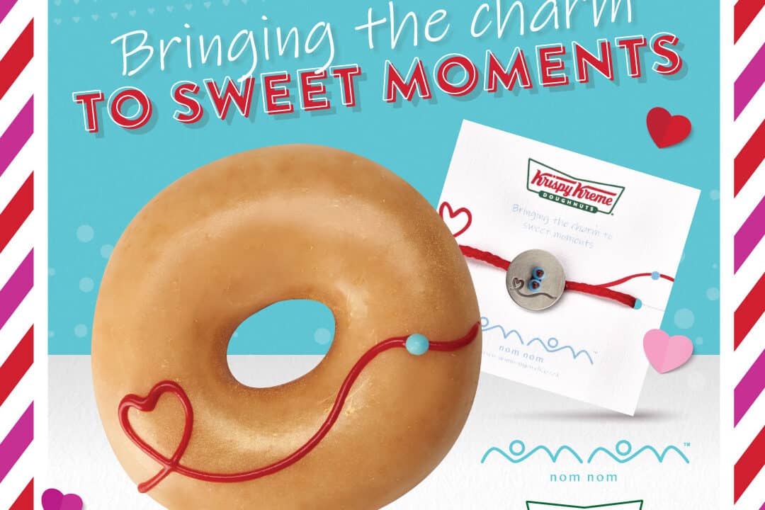 BRINGING THE CHARM TO SWEET MOMENTS a Krispy Kreme and Nom Nom collaboration